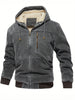 Tom | Abgenutzte Softshelljacke mit Kapuze