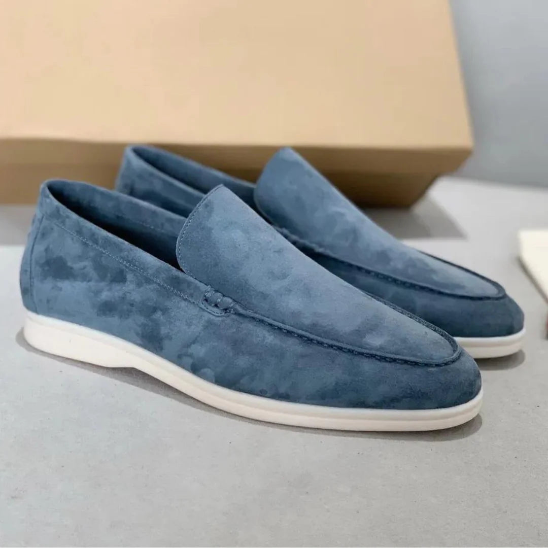 Lucas | Luxuriöse Wildleder-Herren-Loafer