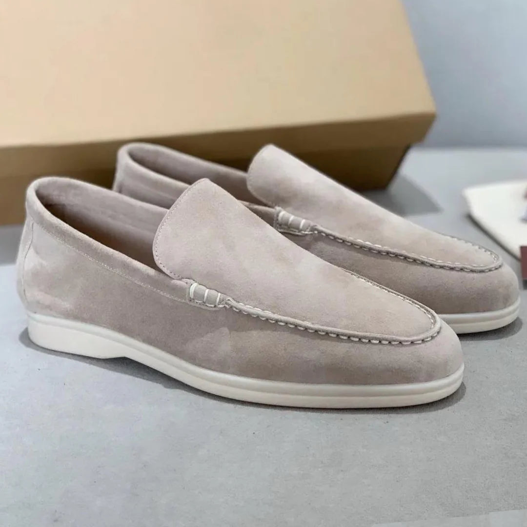 Lucas | Luxuriöse Wildleder-Herren-Loafer
