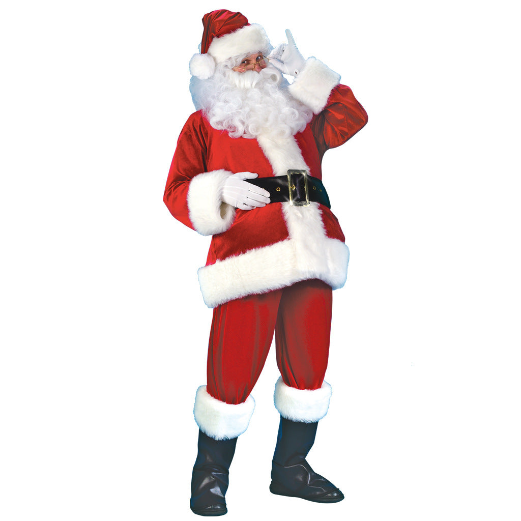SantaMaster™ - Premium Weihnachtsmann-Kostümset für festliche Anlässe.