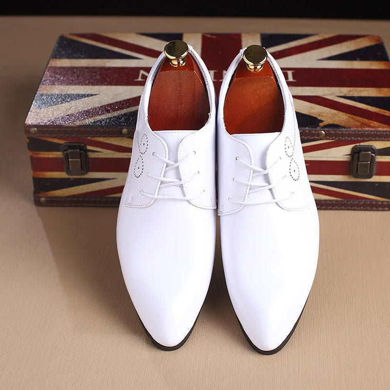 Eline | Glänzende Retro-Brogues für Herren
