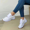Liv | Sportliche Damenschuhe aus Leder mit weicher weißer Sohle