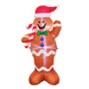 GlowDecor™ – Festive LED Santa & Snowman Inflatables for Outdoor Décor