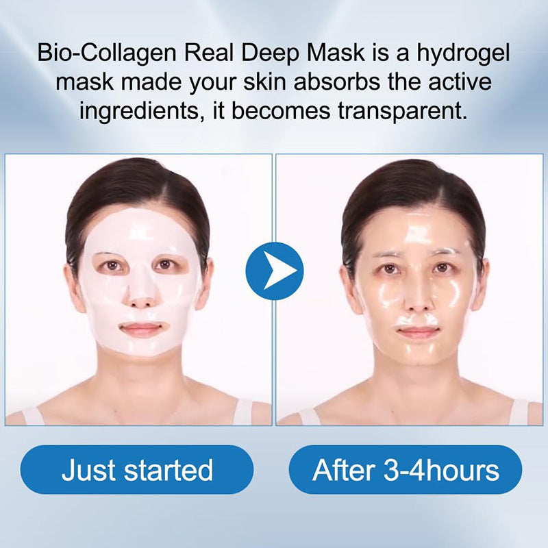 GlowVeil™ – Die ultimative Collagen-Maske für strahlend straffe Haut.