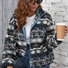 Eline | Fleece Jack traf Stammesdruck