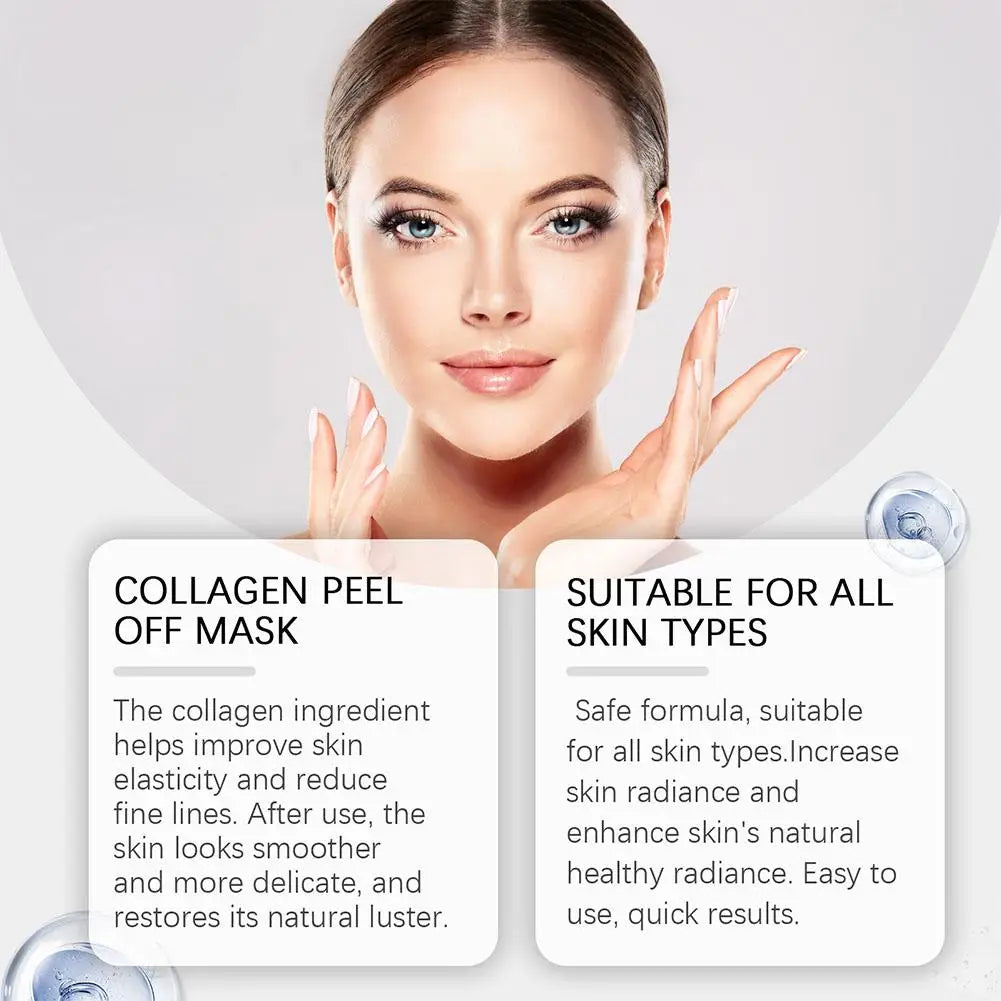 GlowPeel™ - Die ultimative Collagen-Peel-Maske für porenfreie Haut