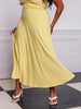 Lulah™ Drapiertes Maxikleid mit integriertem BH