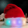 GlowSanta™ - Leuchtende Weihnachtsmütze mit LED-Lichtern für Kinder und Erwachsene.