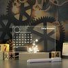 GlowNote™ – Die kreative LED-Nachttischlampe mit beschreibbarem Notizboard