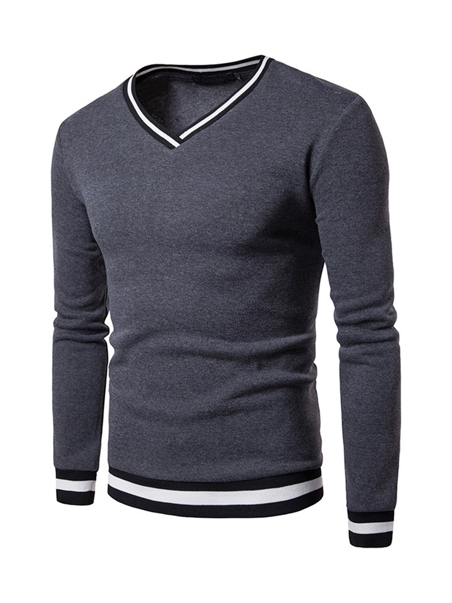 Lars | Warmes Herren-Sweatshirt mit Farbblock