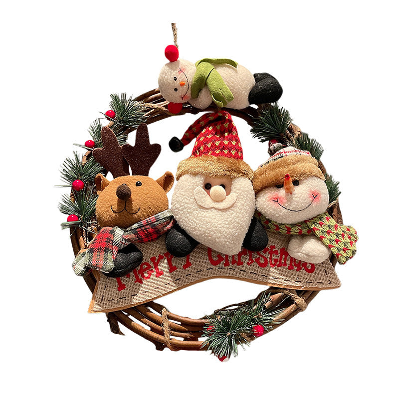 Hollyring™ Weihnachtskranz | natürlicher Charme, festliche Anmut