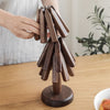 WoodVogue™ Künstlerisches Walnussbaum-Tischsets