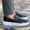 Morris | Moderne Leder-Loafer mit Schnalle für Herren