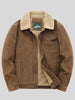 Sven | Warmer Fleece Herren-Knopfmantel