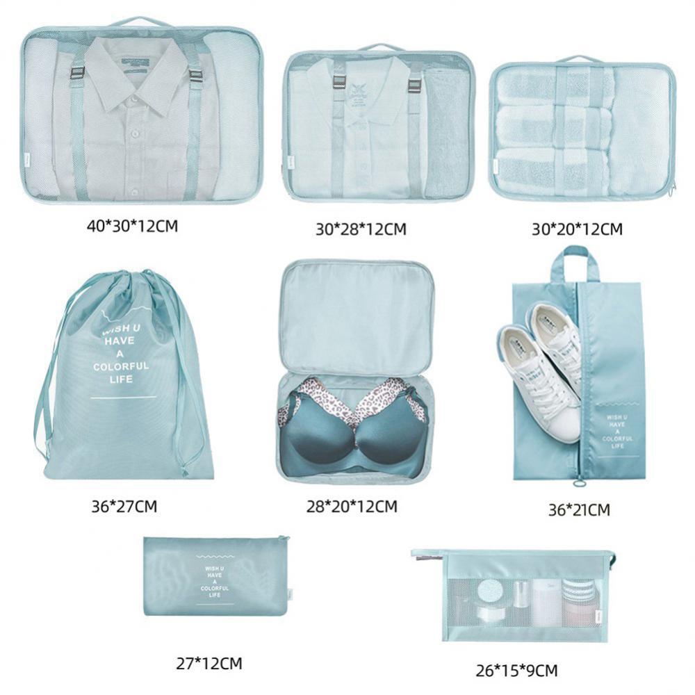 TravelPack™ - Das 8-teilige Gepäckorganisations-Set für stressfreies Reisen.