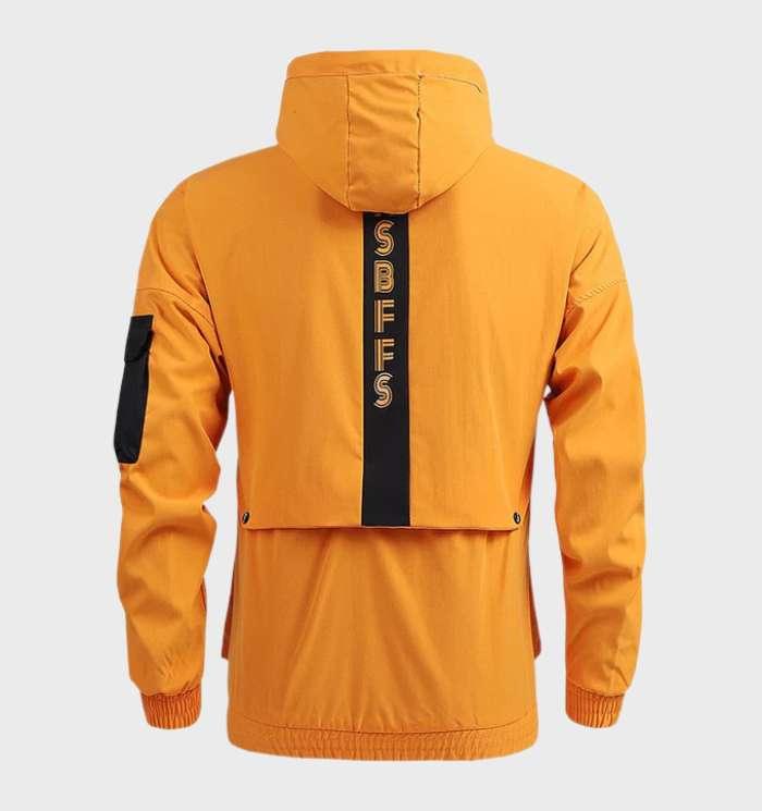 Tom | Warme, Leichte, Wasserdichte Jacke mit Taschen und Kapuze