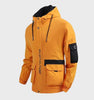 Tom | Warme, Leichte, Wasserdichte Jacke mit Taschen und Kapuze