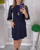 Boanna | Schlichtes einfaches elegantes Kleid
