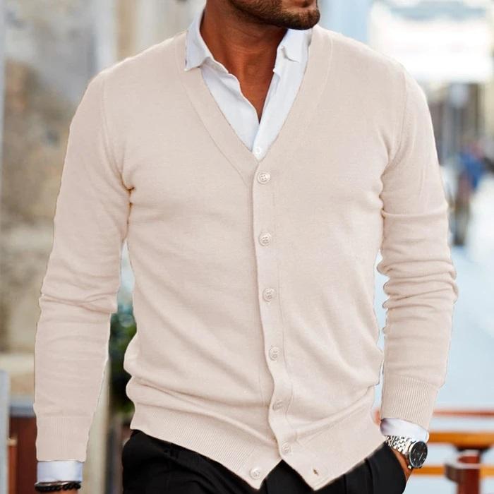 Stef Vest | Lässige Strickjacke für Herren
