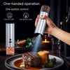 SpiceEase™ – Wiederaufladbare elektrische Salz- und Pfeffermühle mit LED und Einhandbedienung