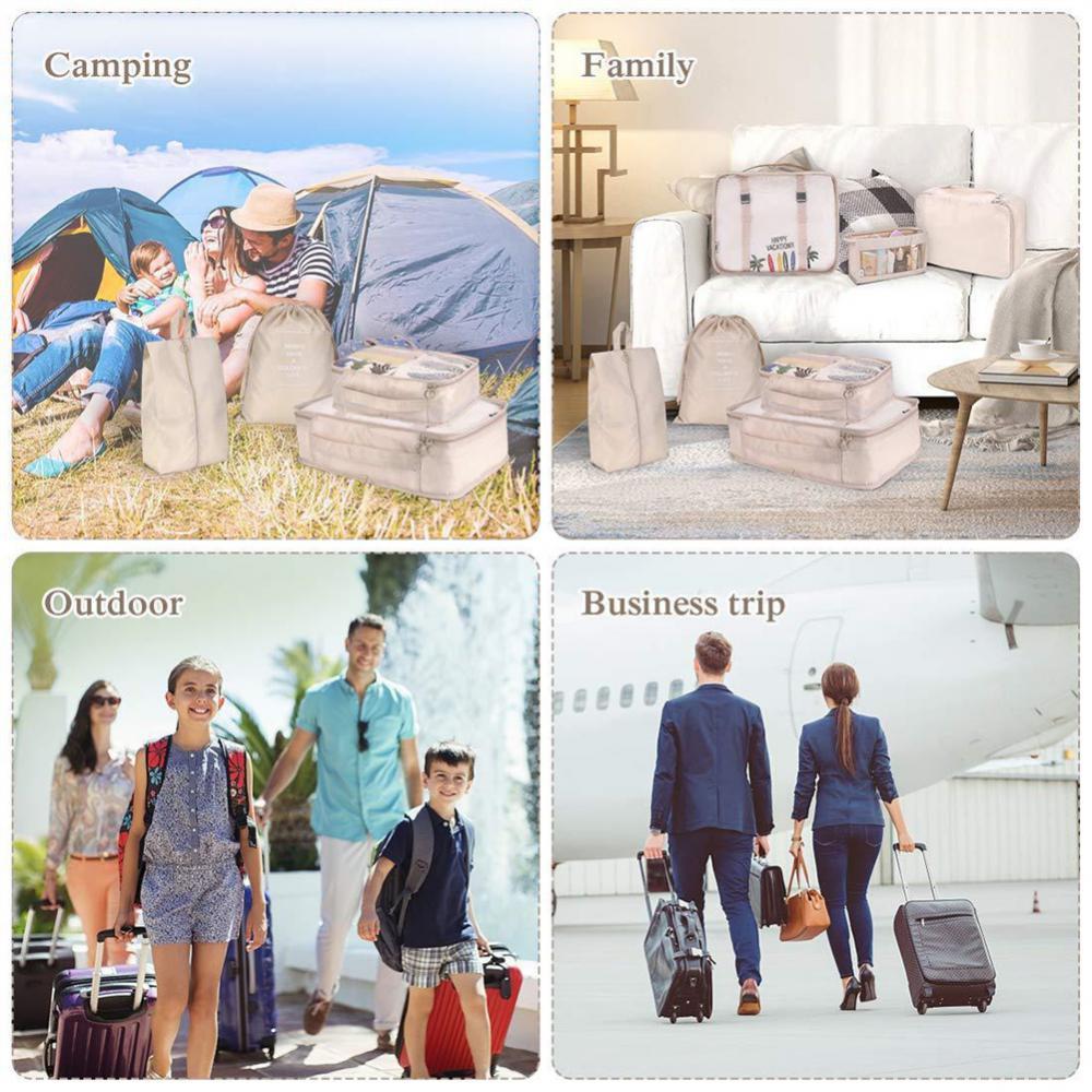 TravelPack™ - Das 8-teilige Gepäckorganisations-Set für stressfreies Reisen.