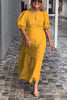 SunDress™ - Das ultimative Sommerkleid aus Baumwolle und Leinen