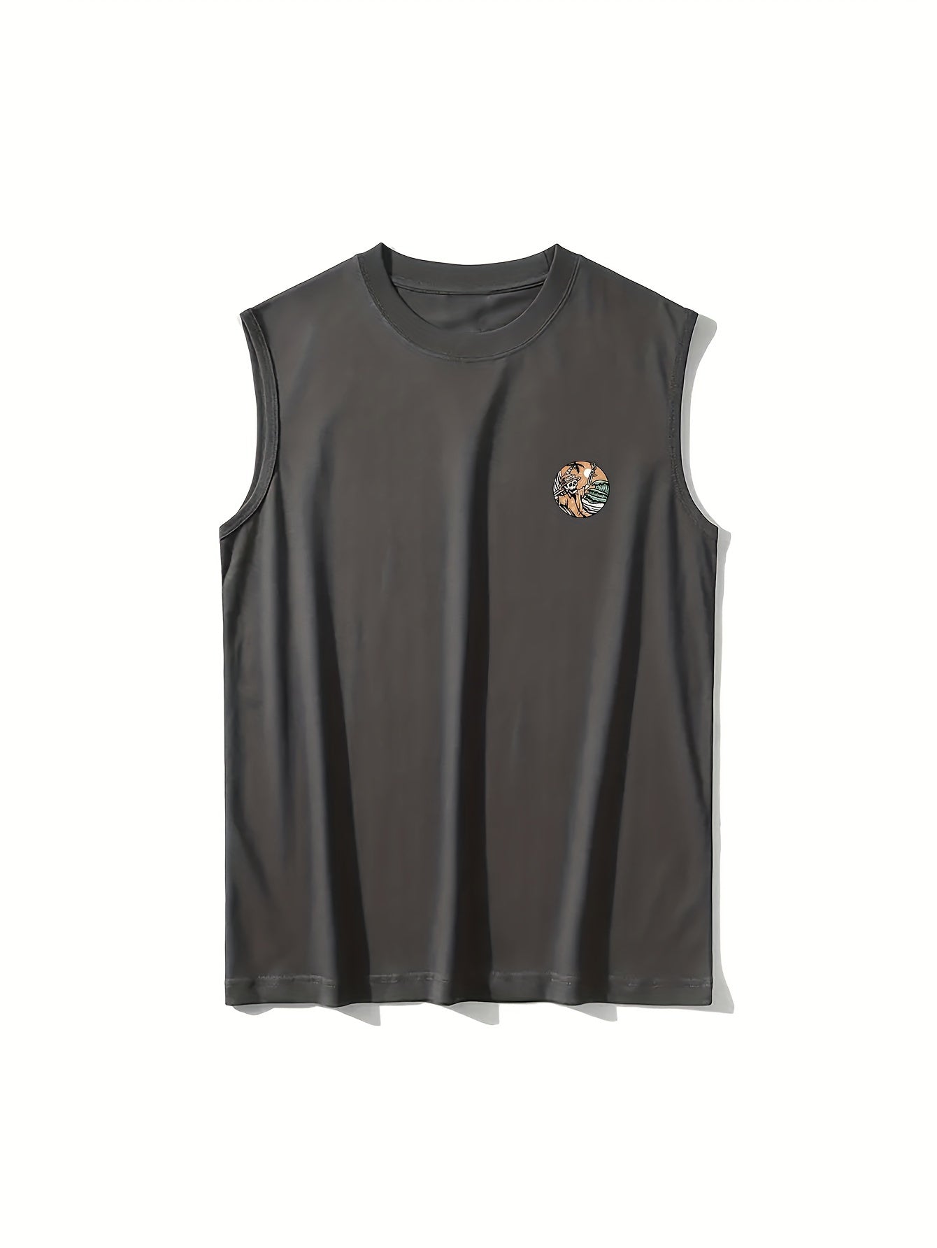 Finn | Dubbelzijdige grafische print heren tanktops