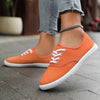 Lotte | Bequeme niedrige Canvas-Schnürschuhe