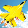 LuftMeister™ - Das ultimative 2-Kanal-Fernsteuerungsflugzeug mit Gyro, Nachtlichtern und 2 Batterien.