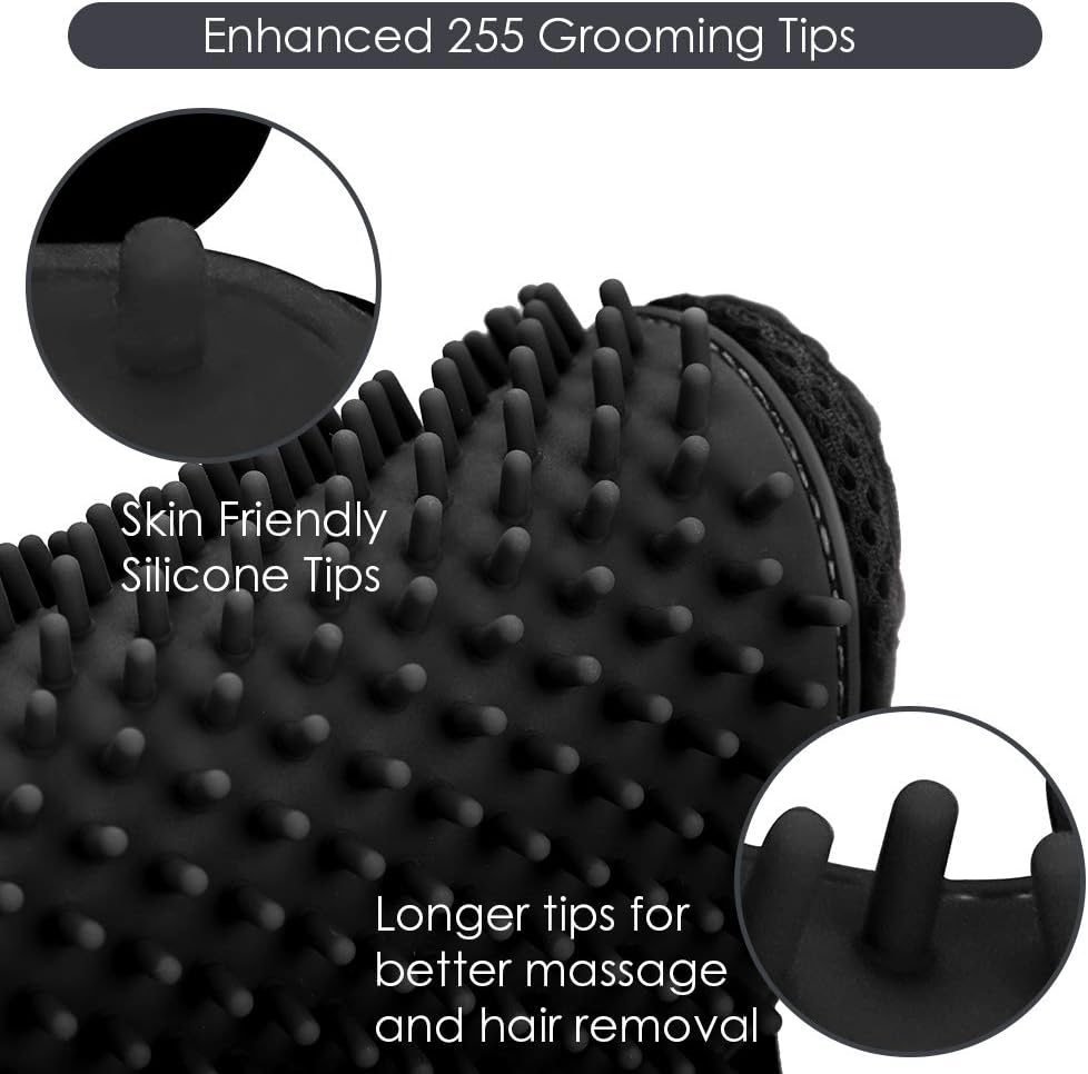 GroomPal™ - Die ultimative Pflegehandschuhe für Ihre Haustiere.