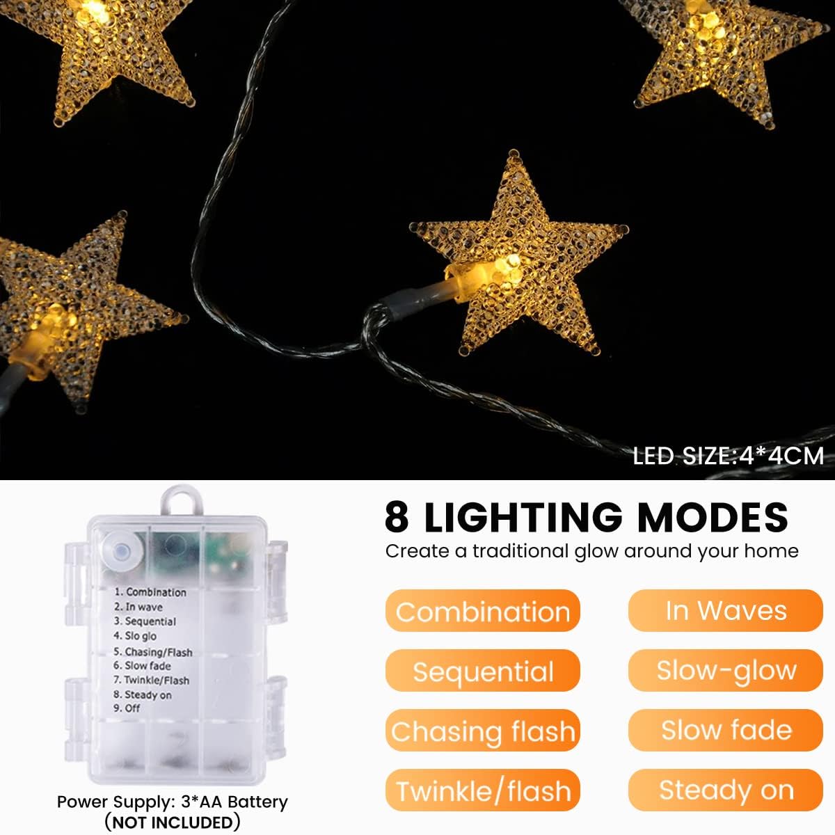 Lumiglow™ LED Weihnachtslichter | magische Atmosphäre, strahlende Festlichkeit
