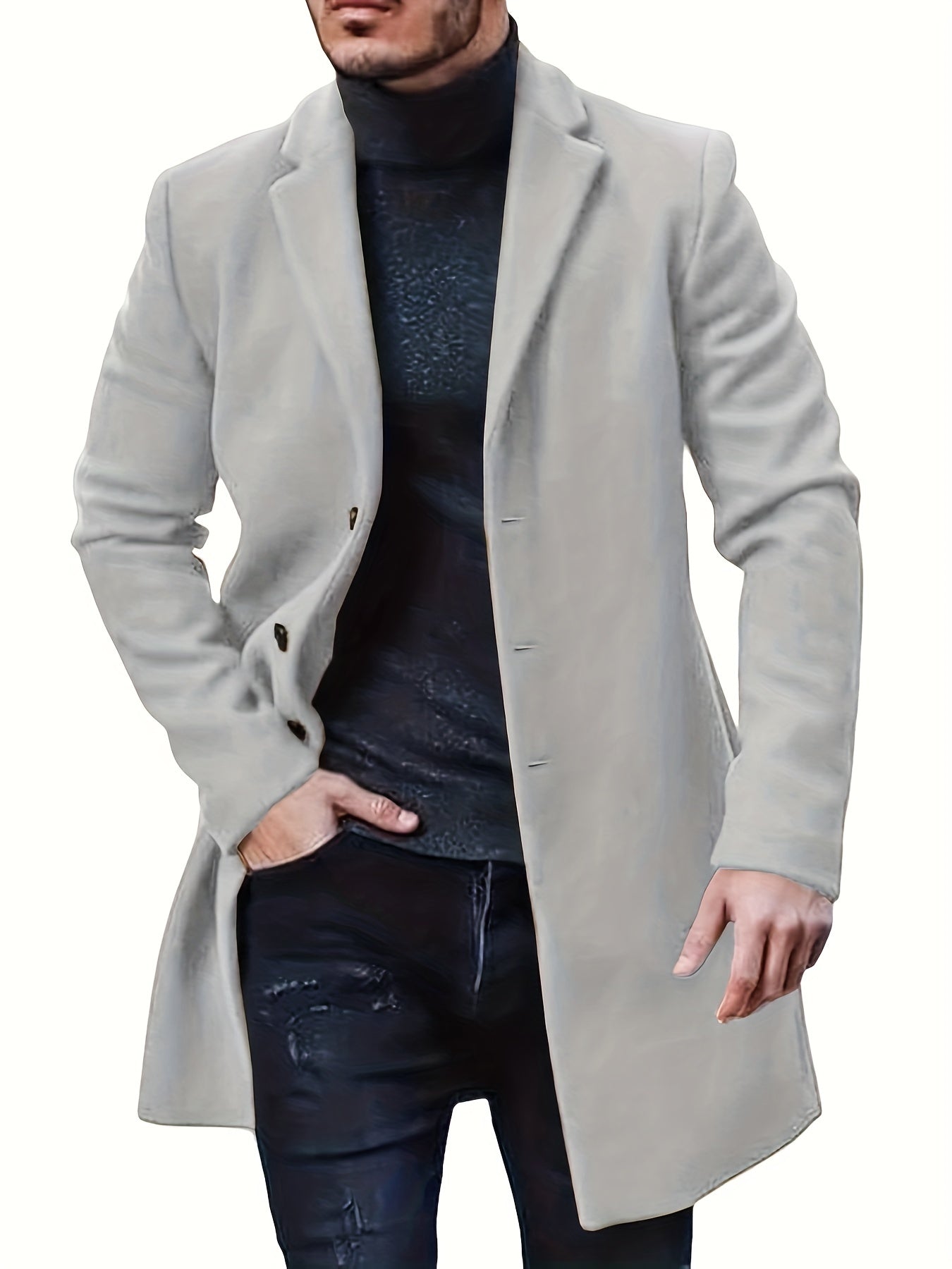 Boss | Warmer Herren-Trenchcoat