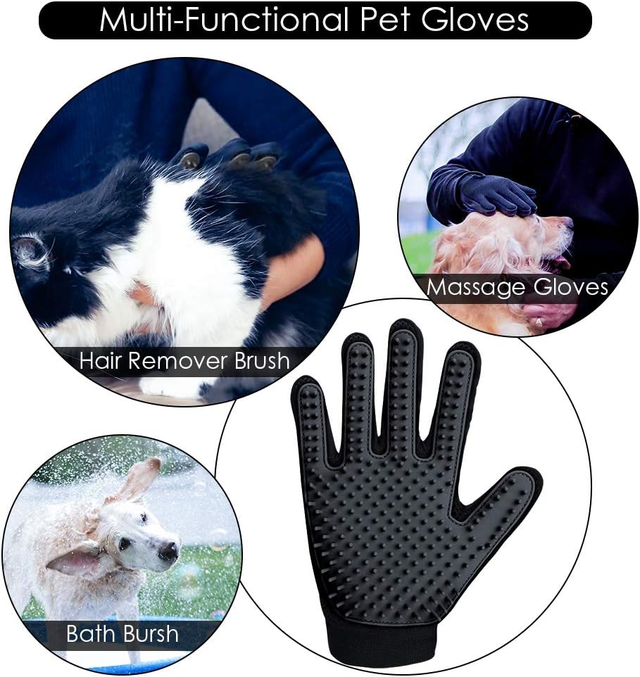 GroomPal™ - Die ultimative Pflegehandschuhe für Ihre Haustiere.