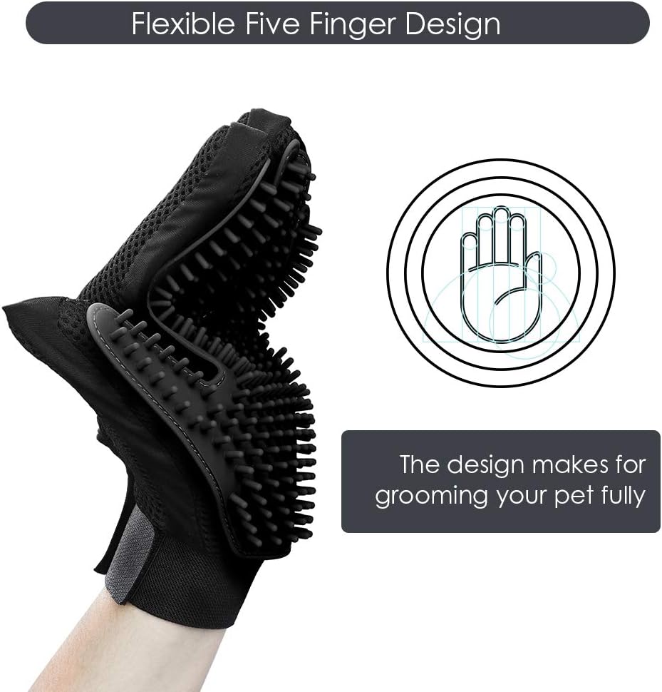GroomPal™ - Die ultimative Pflegehandschuhe für Ihre Haustiere.