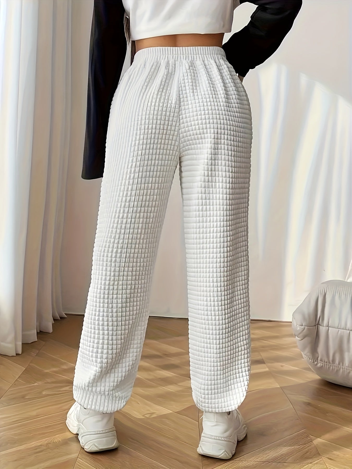 Emma | Lässige Damen-Sweatpants aus Waffelstrick