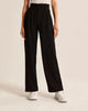 Saskia - Hose mit hoher Taille und weitem Bein