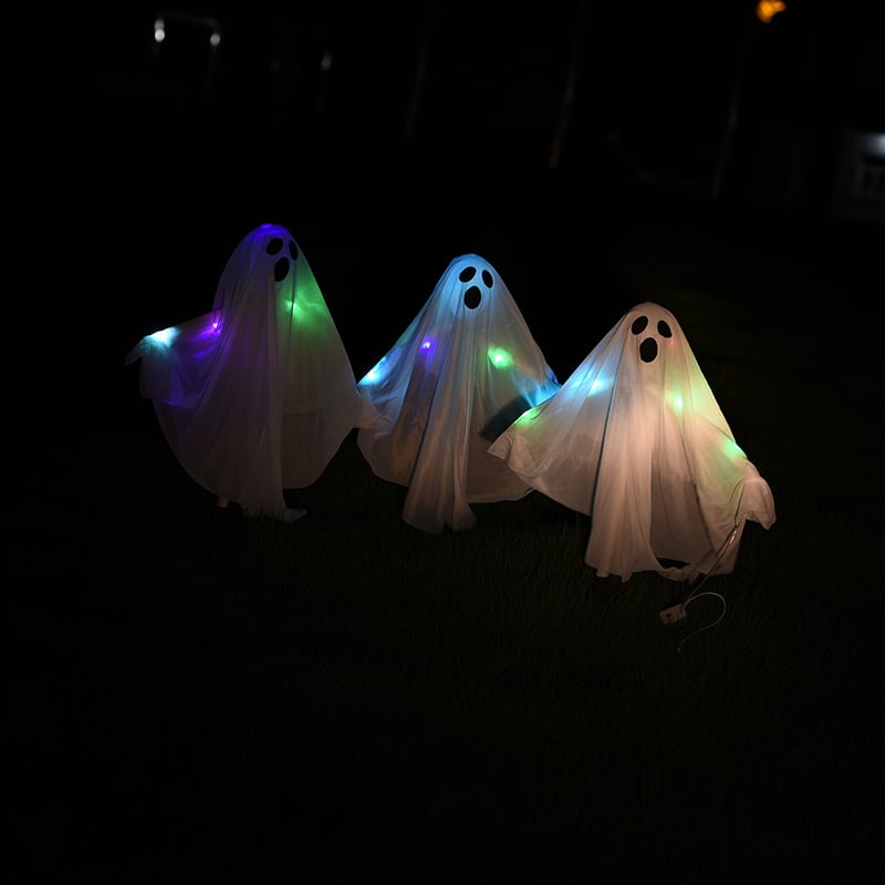 GhostSkull™ – Das gruselige leuchtende Halloween-Gespenst für Haus, Garten und Spukhäuser!