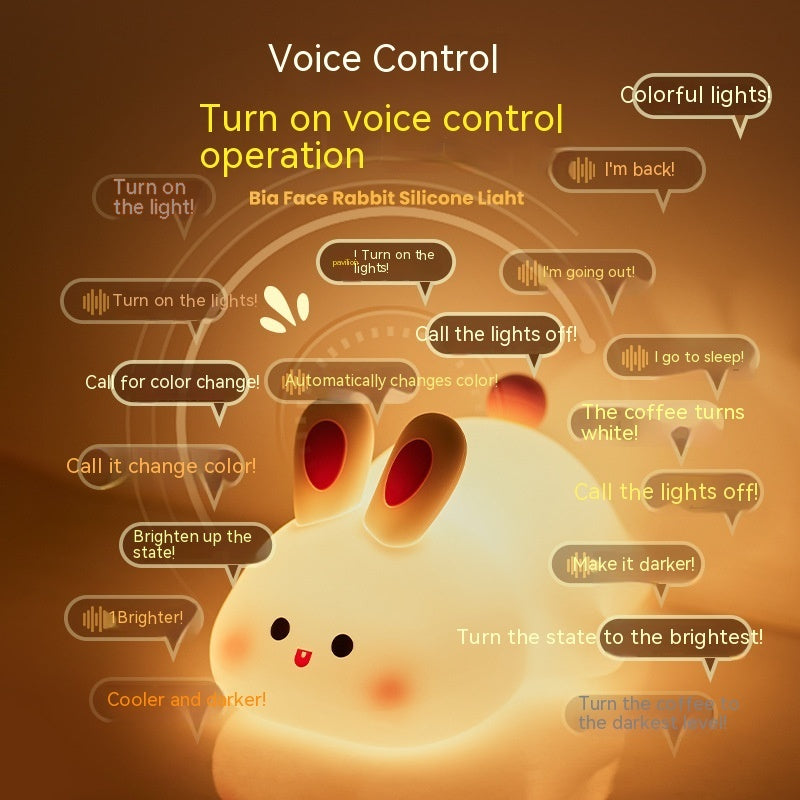 RabbitGlow™ - Der süße, kneadbare Nachtbegleiter für sanftes Einschlafen.