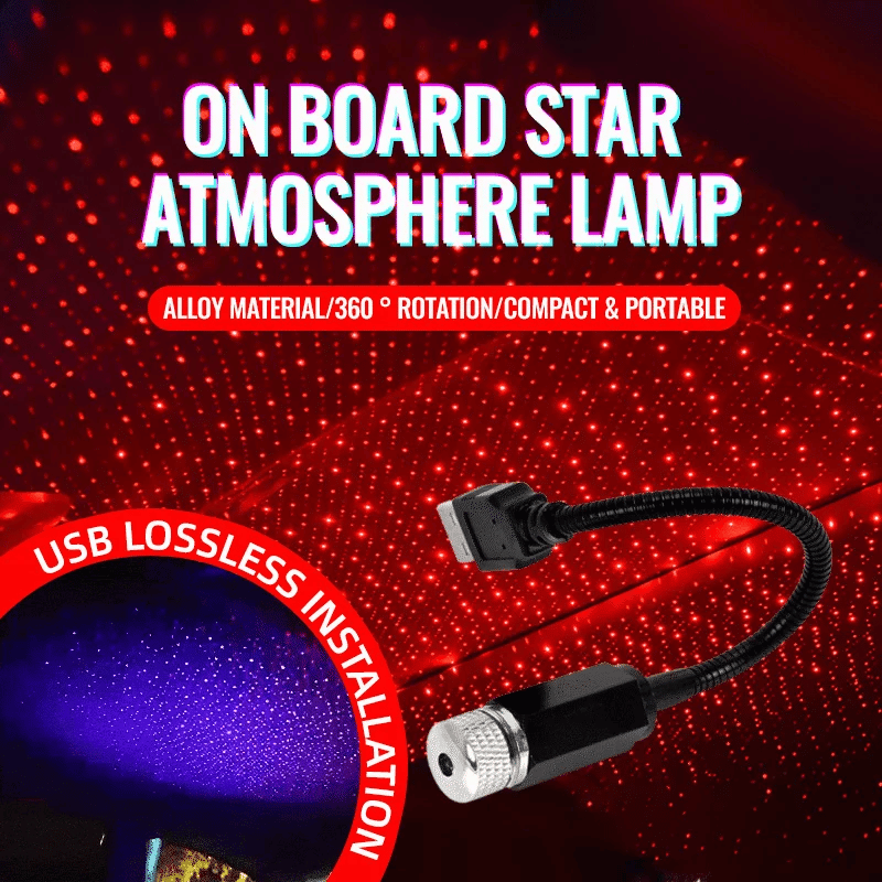StarGlo™ - Der USB Sternenprojektor für Ihr Auto!
