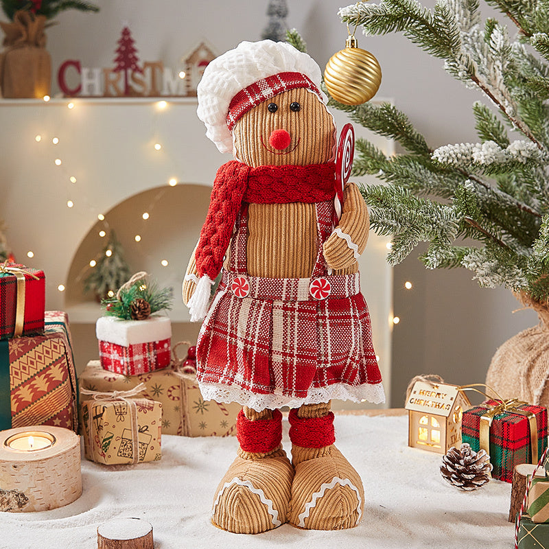 Gingyhome™ Lebkuchenmann Ornamente | verspielter Charme, süße Nostalgie