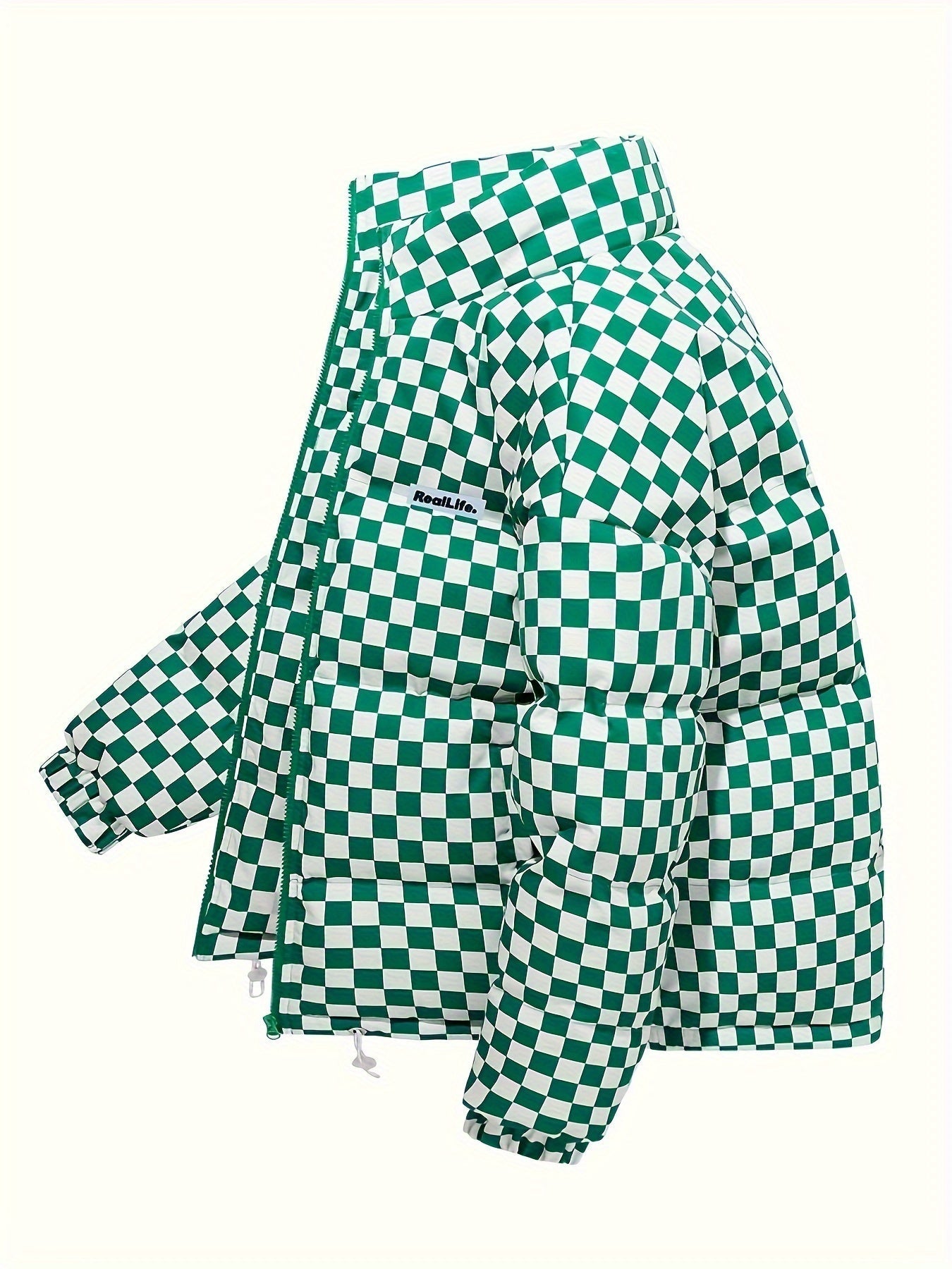 Ruben | Stilvolle Karierte Pufferjacke Für Herren