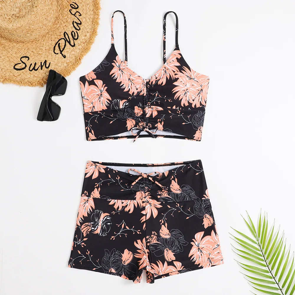Lia | Süßer & Trendiger Blumen-Bikini
