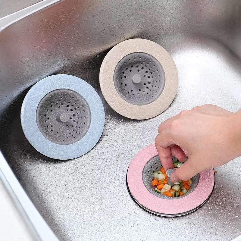 SinkDrain™ - Multifunctioneel kunststof gootsteenfilter voor een verstoppingvrije afvoer!