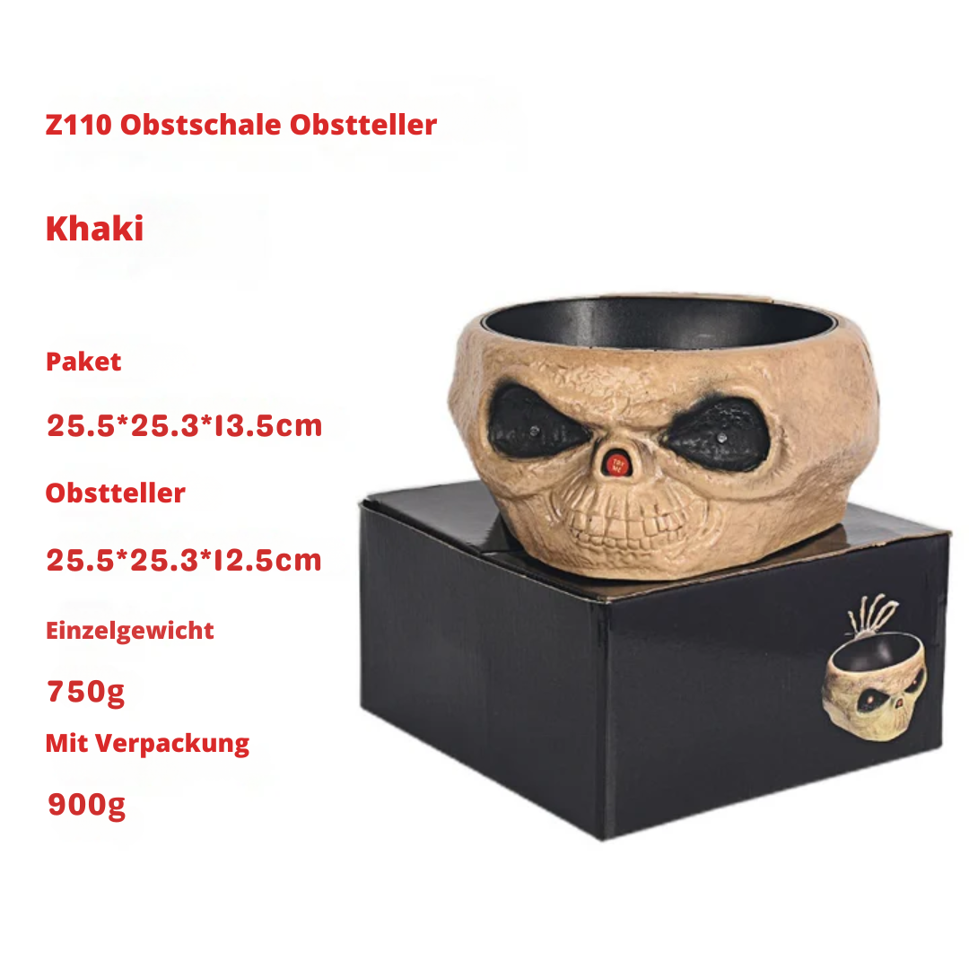 SpookyBowl™ – Die gruselige Halloween-Schale mit Bewegungssensor und Skelett-Hand!