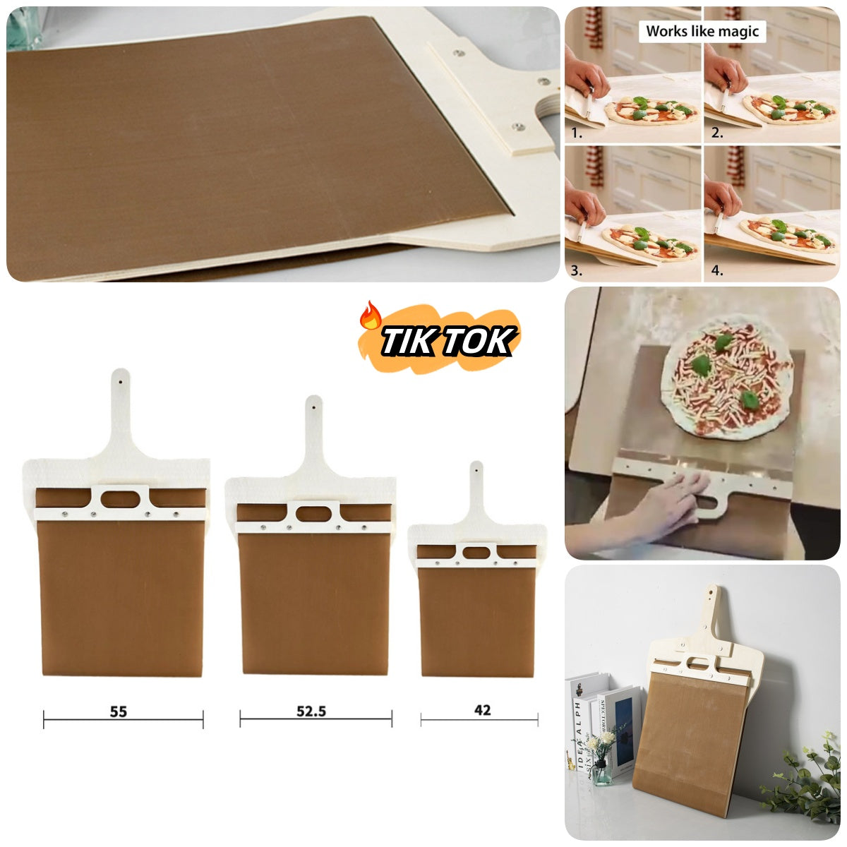 PizzaShovel™ - Der perfekte Pizzaheber für Ihre Küche!