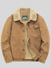 Sven | Warmer Fleece Herren-Knopfmantel