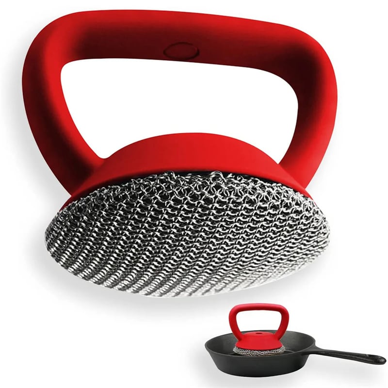 SteelClean™ - Der ultimative ergonomische Edelstahl-Schrubber für mühelose Reinigung.