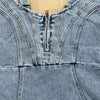 DenimChic™ - Das ultimative Sommerkleid mit einzigartigem Schlitz-Design