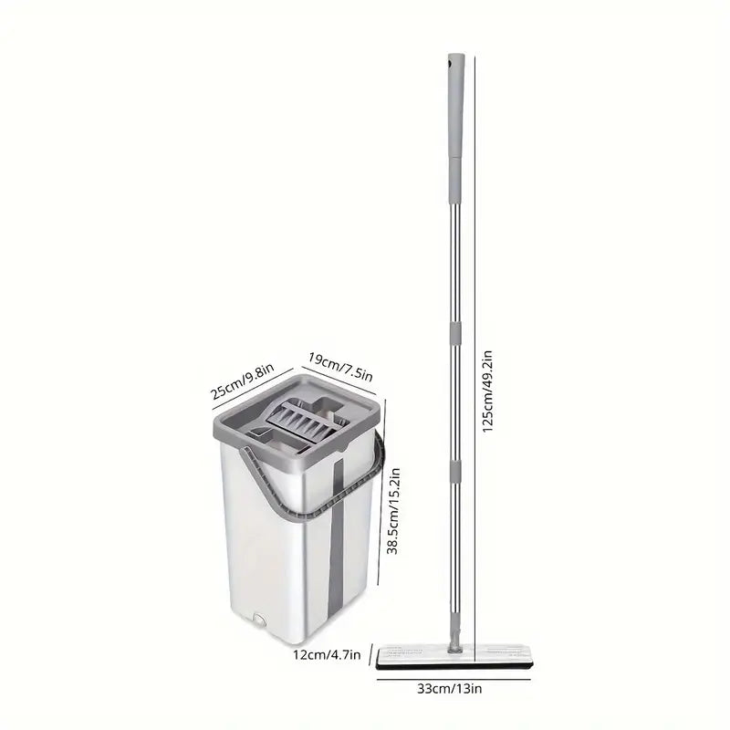 SwiftClean™ EasyMop - Revolutionieren Sie Ihre Reinigungsroutine mit unserem innovativen Mop.