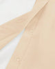 Unifarbenes elegantes Hemd mit Falten